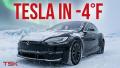 Tesla Model S In Snow: Tesla Arctic Challenge | Extreme Cold Weather